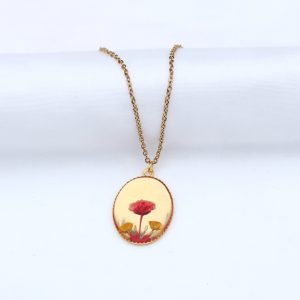 Velo de novia rojo base dorada